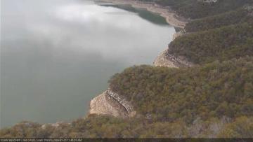 Lake Travis on January 25, 2024 at 11:45 AM CT