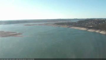 Lake Travis on February 12, 2024 at 4:25 PM CT