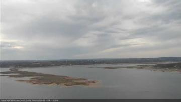 Lake Travis on March 18, 2024 at 4:25 PM CT