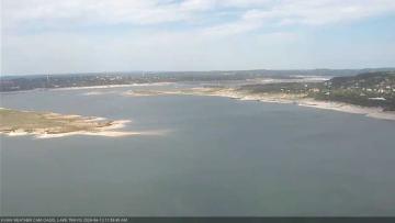 Lake Travis on April 13, 2024 at 12:00 PM CT