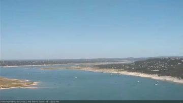 Lake Travis on July 4, 2024 at 12:25 PM CT