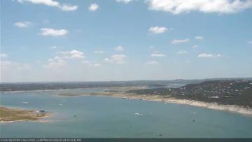 Lake Travis on July 4, 2024 at 2:25 PM CT
