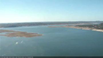 Lake Travis on October 21, 2024 at 3:00 PM CT