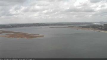 Lake Travis on October 29, 2024 at 12:00 PM CT