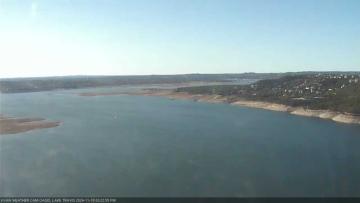 Lake Travis on November 18, 2024 at 3:25 PM CT