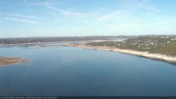 Lake Travis on November 22, 2024 at 10:25 AM CT