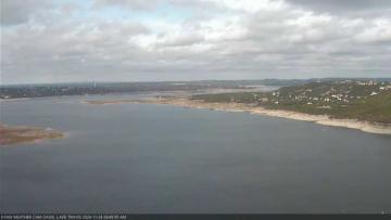 Lake Travis on November 24, 2024 at 9:45 AM CT