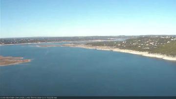 Lake Travis on December 11, 2024 at 10:25 AM CT