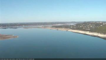 Lake Travis on December 19, 2024 at 11:45 AM CT