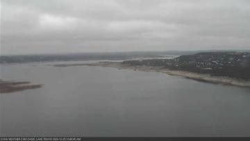 Lake Travis on December 25, 2024 at 10:45 AM CT