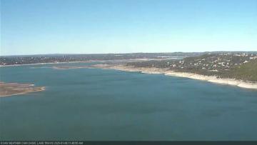Lake Travis on January 6, 2025 at 11:45 AM CT