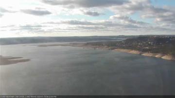 Lake Travis on January 10, 2025 at 4:25 PM CT