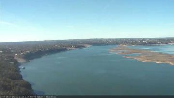 Lake Travis on January 11, 2025 at 11:00 AM CT
