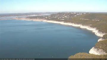 Lake Travis on January 23, 2025 at 10:25 AM CT