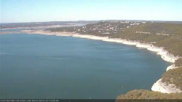 Lake Travis on January 23, 2025 at 11:25 AM CT