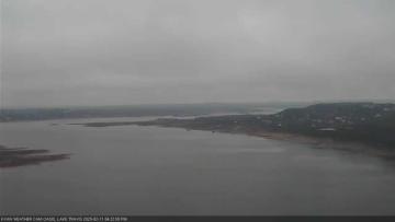 Lake Travis on February 11, 2025 at 4:25 PM CT