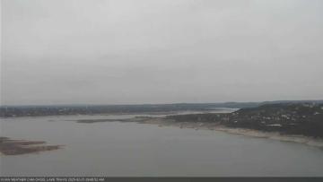 Lake Travis on February 21, 2025 at 9:45 AM CT