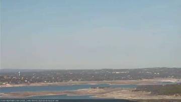 Lake Travis on March 6, 2025 at 9:25 AM CT