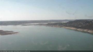 Lake Travis on March 24, 2025 at 4:45 PM CT