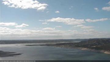 Lake Travis on April 6, 2025 at 4:25 PM CT