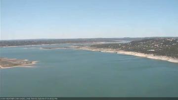 Lake Travis on April 7, 2025 at 1:45 PM CT
