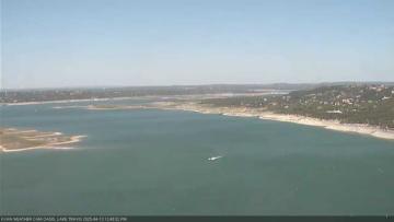 Lake Travis on April 13, 2025 at 12:45 PM CT