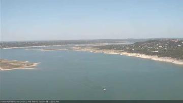 Lake Travis on April 14, 2025 at 12:25 PM CT